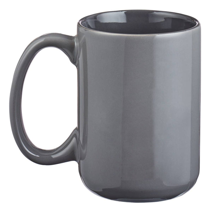 Mug Gray Lion Be Strong Josh. 1:9