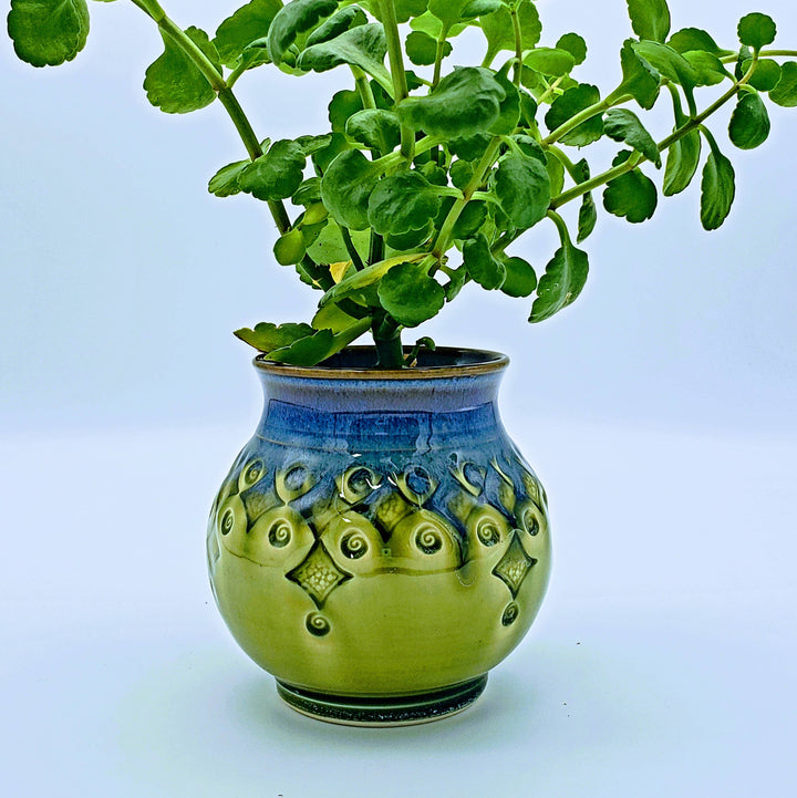 Handmade Stoneware Tabletop Planter Decoration Made to Order