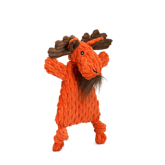 Morris Moose HuggleFlatties™ Durable Plush Dog Toy
