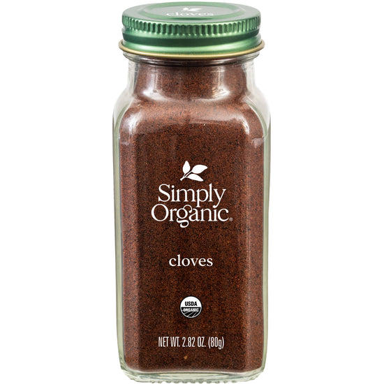 Pure Ground Cloves, Certified Organic, Kosher, 2.82 Oz