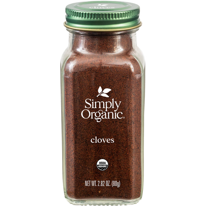 Pure Ground Cloves, Certified Organic, Kosher, 2.82 Oz