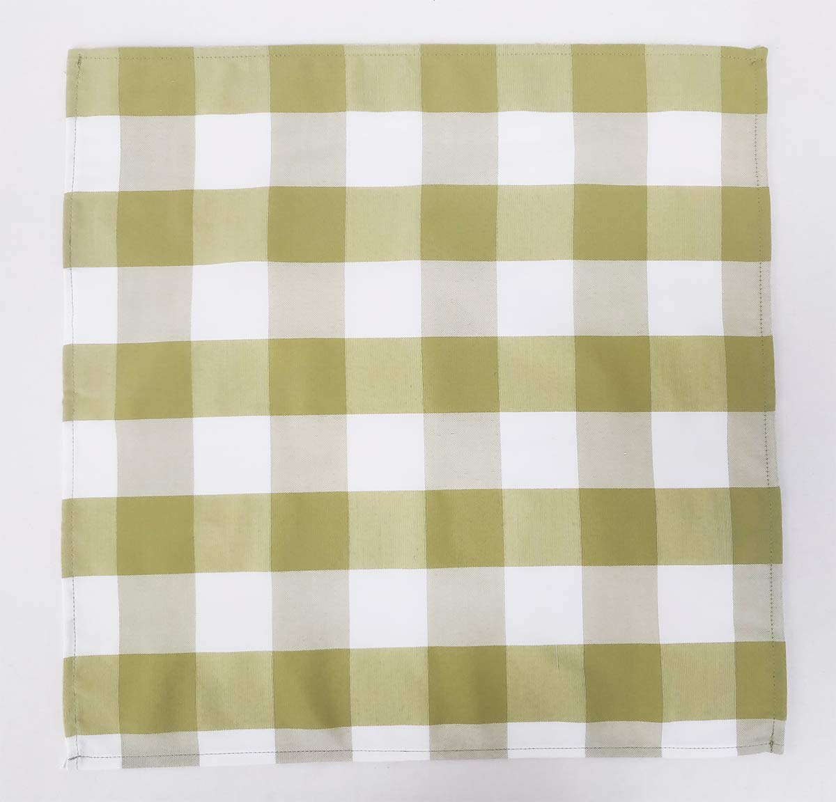 Buffalo Check Design Cloth Napkins 18" W x 18" L, Set of 4 — table setting accent for dining and special occasions seasonal decorating choice