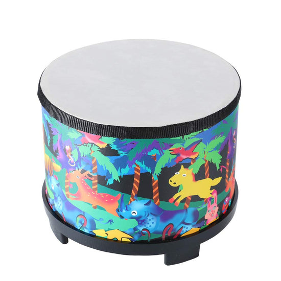 My First Animal Theme Floor Drum