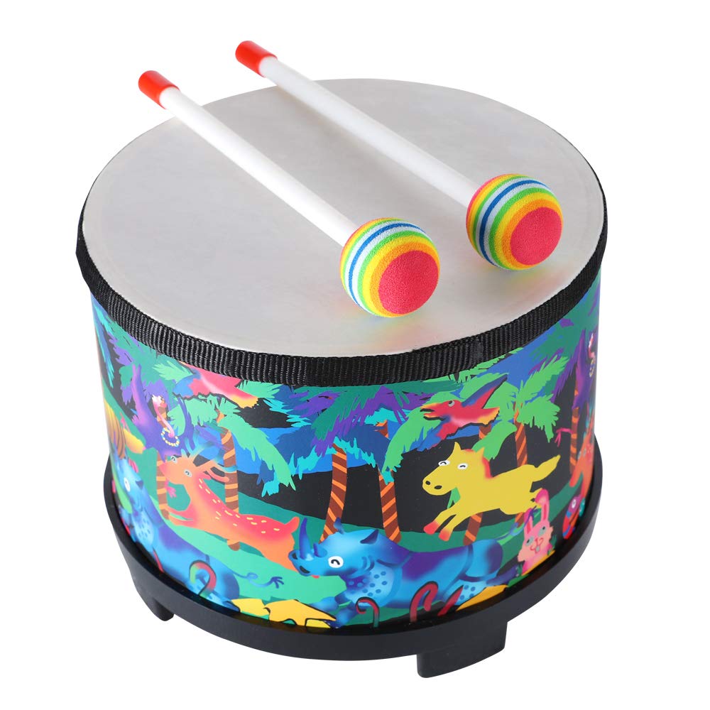 My First Animal Theme Floor Drum