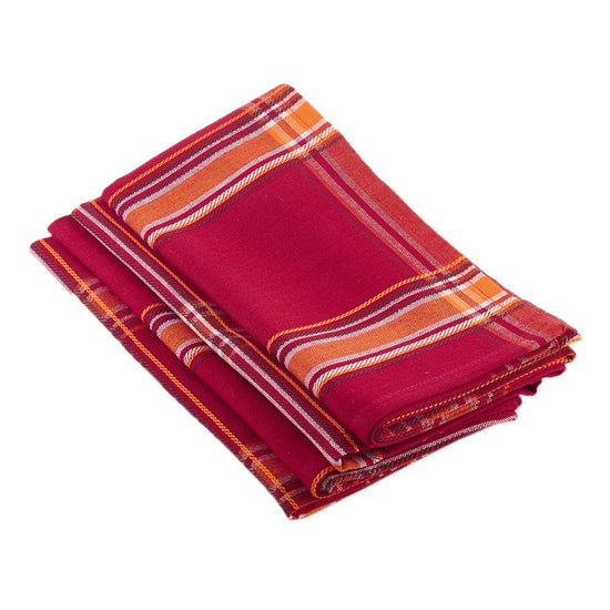 Fennco Styles Holiday Flannery Plaid Cotton Table Runner 16 x 72 Inch - Red Table Runner for Christmas, Home Decor, Banquets, Family Gathering and Special Occasion
