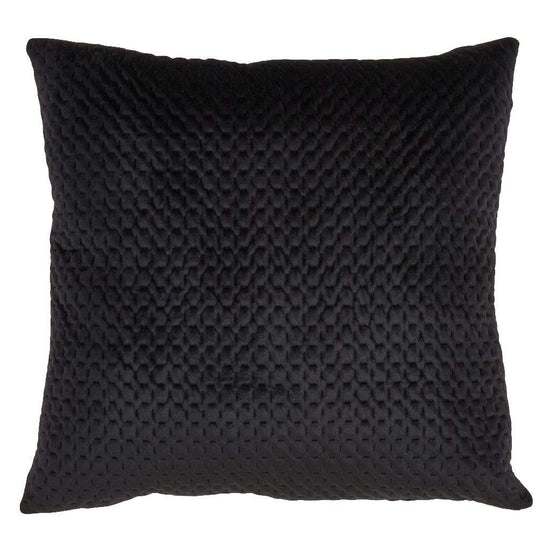 Pinsonic Velvet Decorative Throw Pillow 22" W x 22" L, luxury velvet accent for sofa or bed at Cedar & Spice Gifts