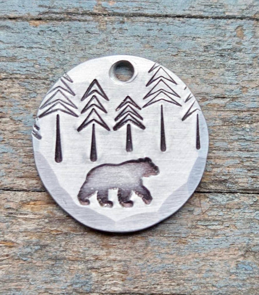 "Northport" hand-stamped key chains, 5 designs