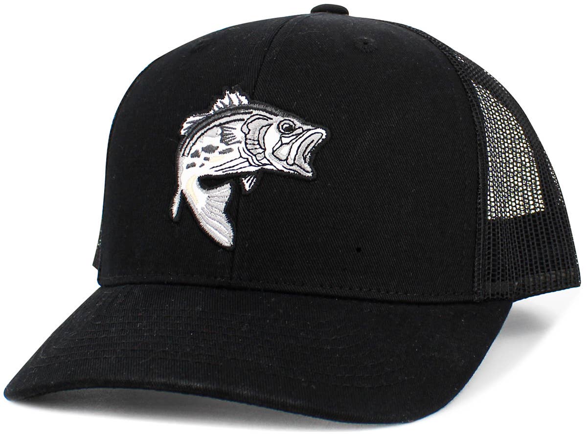 Bass Fish Mesh Ballcap