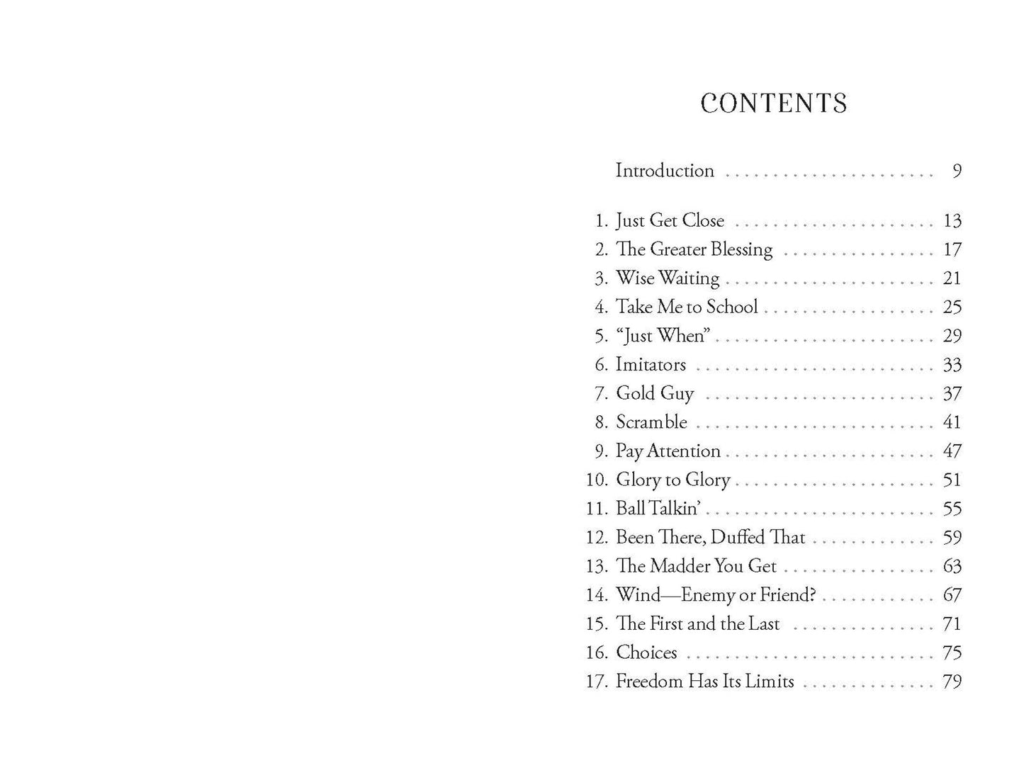 A Look at Life from the Fairway - Book