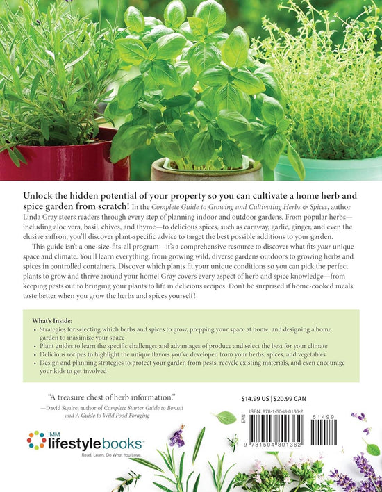 Complete Guide to Growing and Cultivating Herbs & Spices