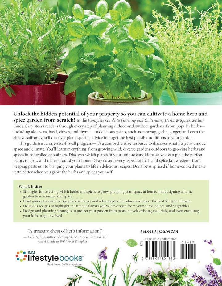 Complete Guide to Growing and Cultivating Herbs & Spices