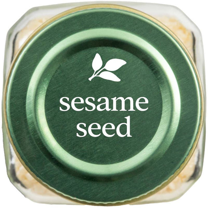 Pure White Sesame Seed, Certified Organic, Kosher 2.82 Oz