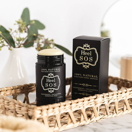 Heel SOS | 100% Natural | Black