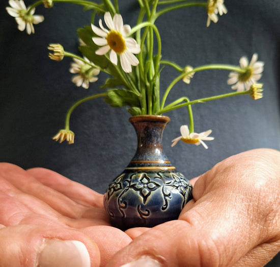 Amphora Bud Vases w/full pattern Made to Order