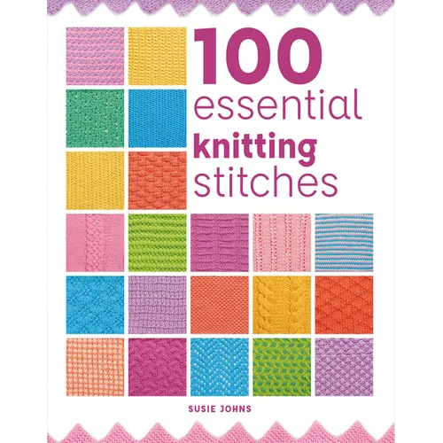 100 Essential Knitting Stitches - Paperback