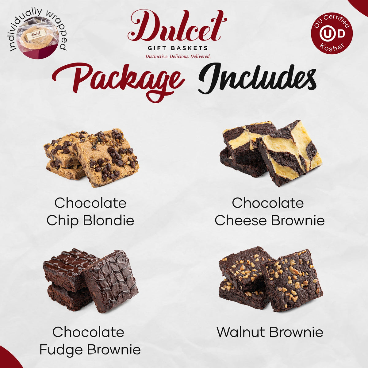 Chocolate Brownie Tin Assortment