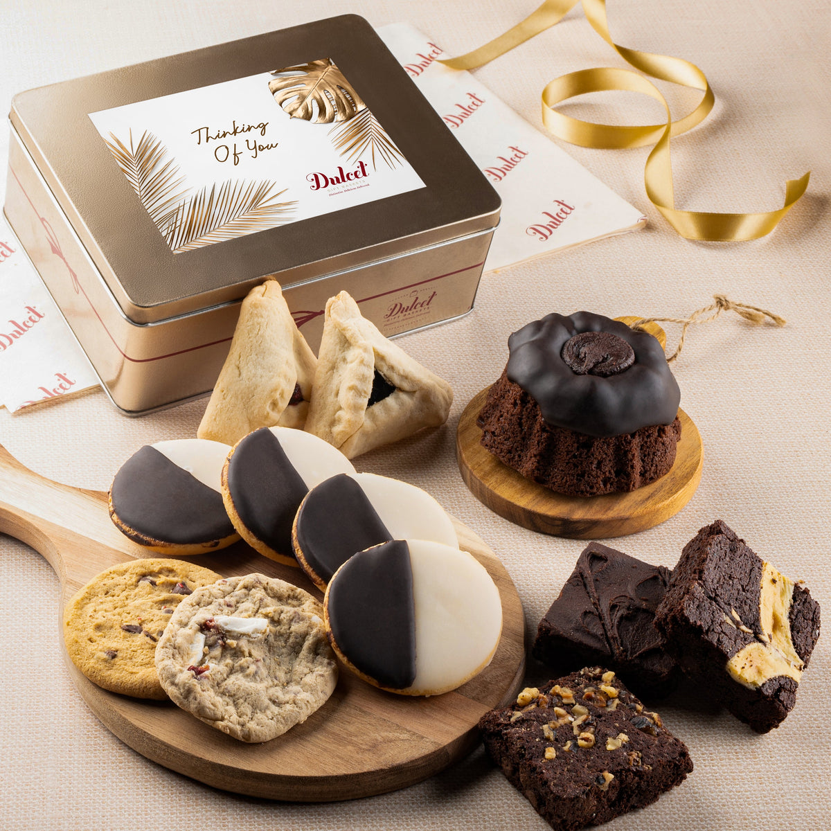 Classic Cookie and Brownie Keepsake Gift Tin