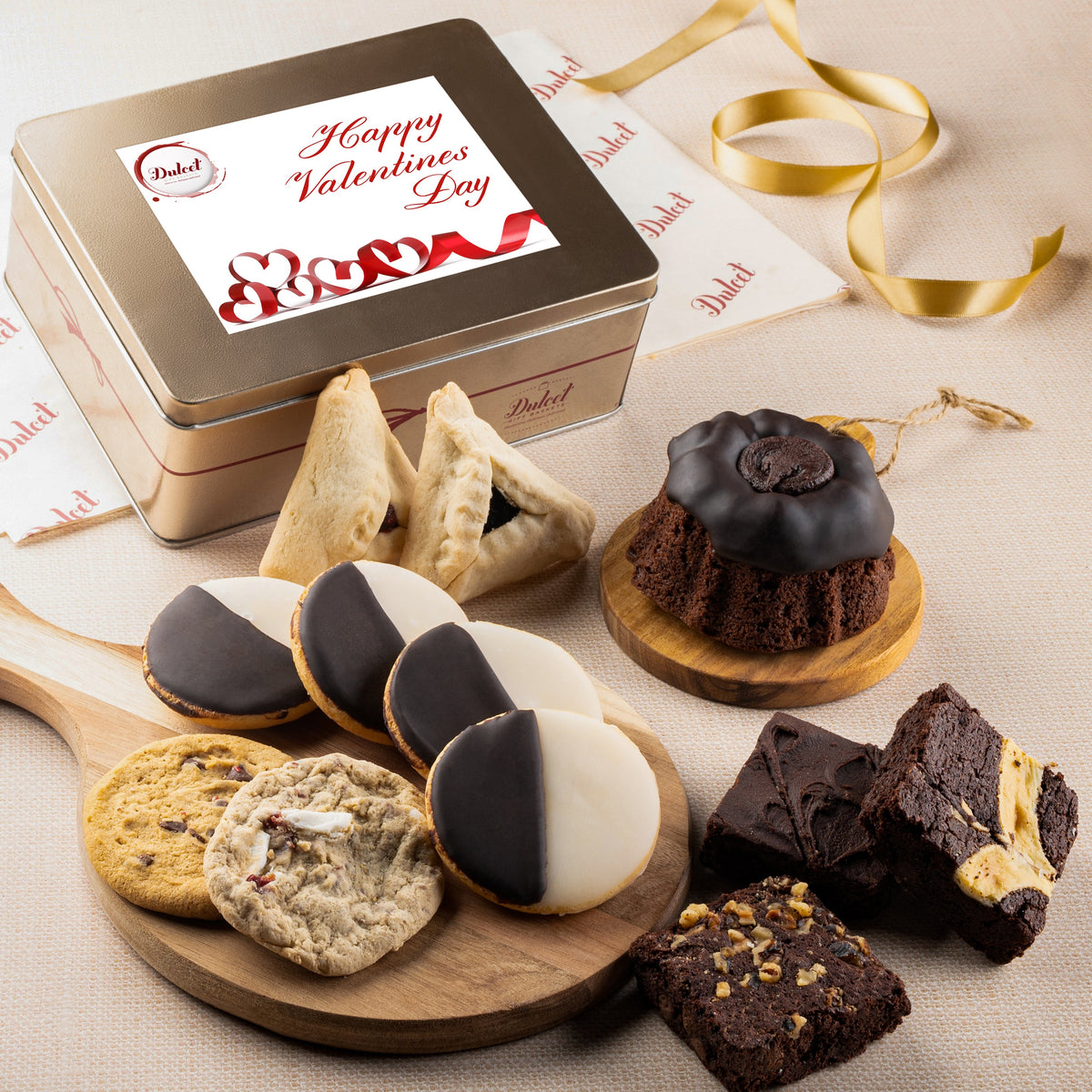 Classic Cookie and Brownie Keepsake Gift Tin