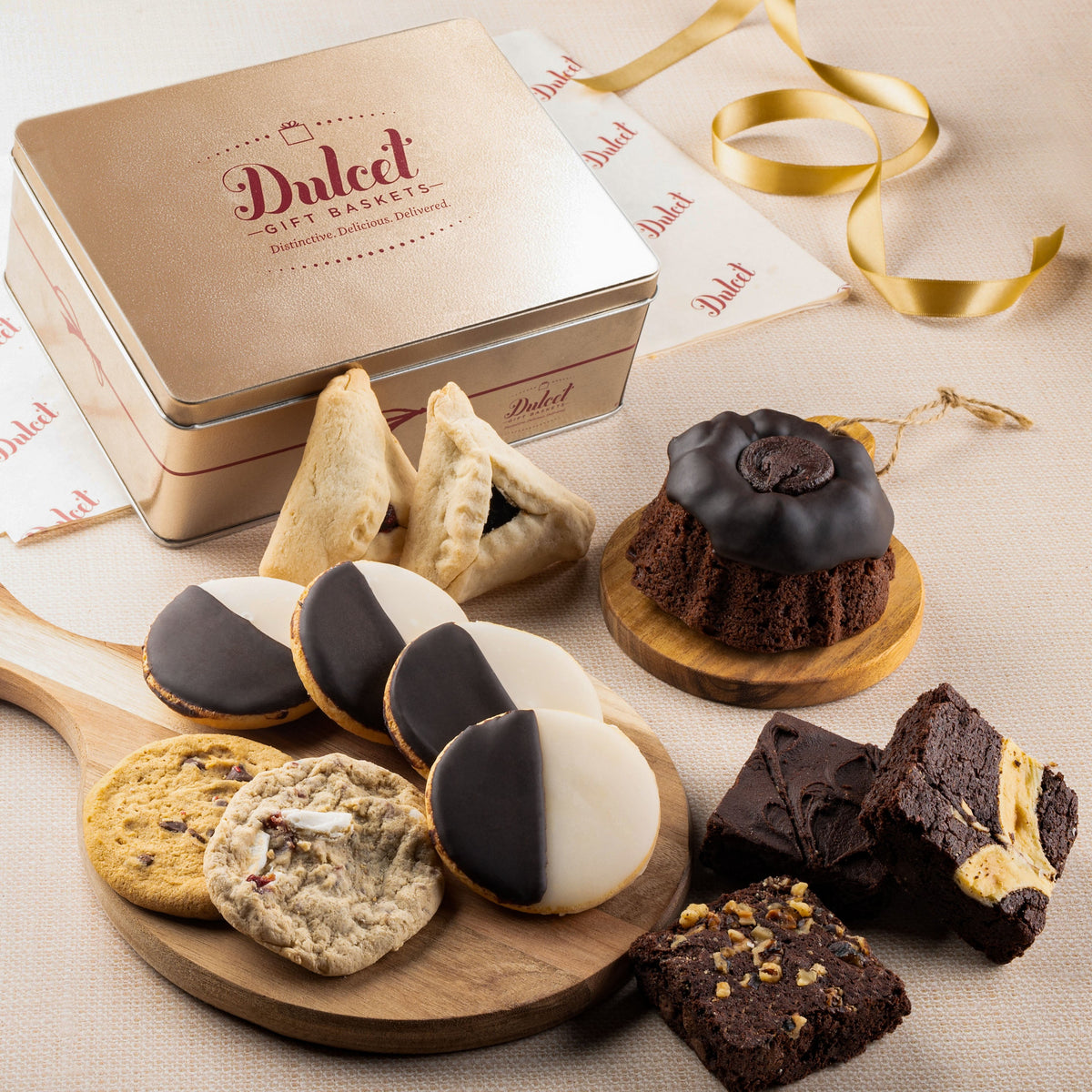 Classic Cookie and Brownie Keepsake Gift Tin