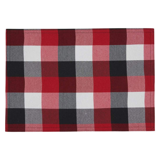 Classic Buffalo Plaid Cotton Blend Table Runner — table setting accent for dining and special occasions home and holiday accent