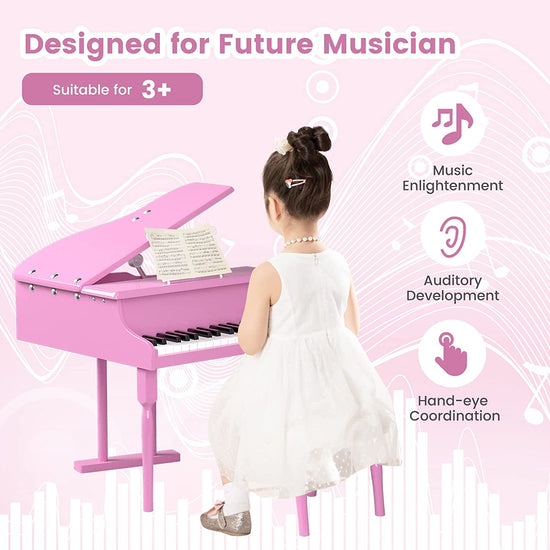 Wooden Grand Piano