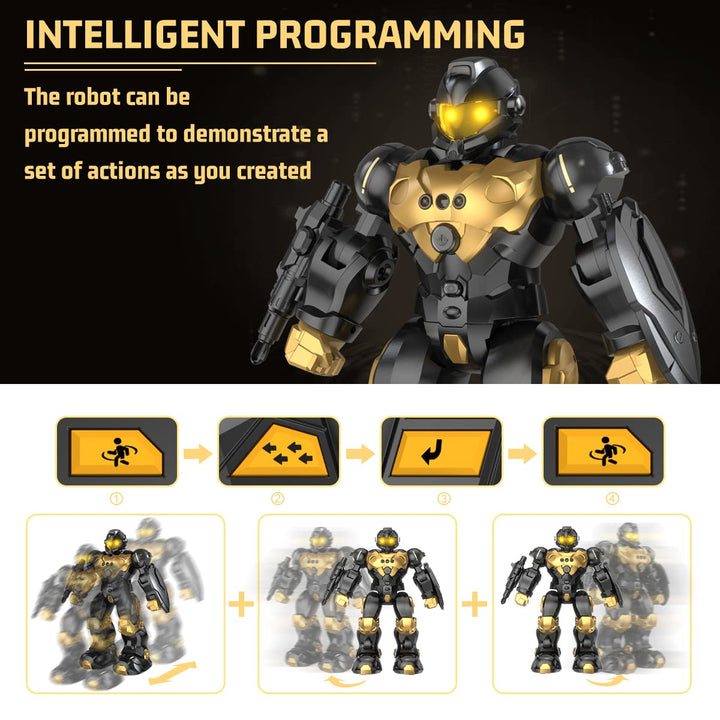 Robot-Fun The Programmable Gesture-Controlled RC Robot for Kids & Educational Playmate