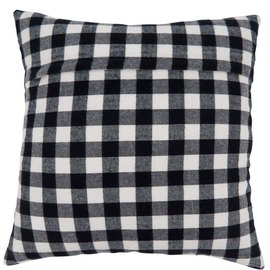 Fennco Styles Buffalo Plaid Christmas Collection Decorative Throw Pillow - Holiday Cushion for Home Décor, Couch, Living Room, Bedroom
