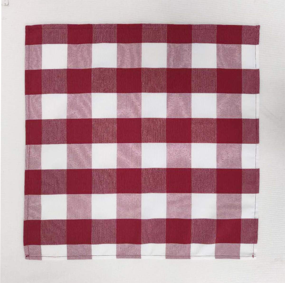 Buffalo Check Design Cloth Napkins 18" W x 18" L, Set of 4 — decorative table accent for dining room styling image 31