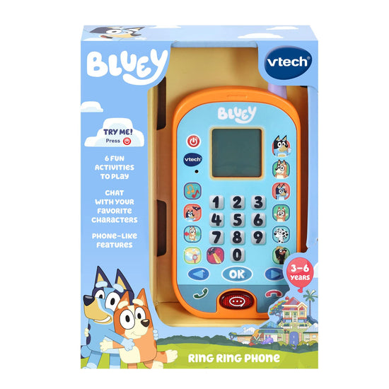Bluey Ring Ring Phone with Games & Voice Activation