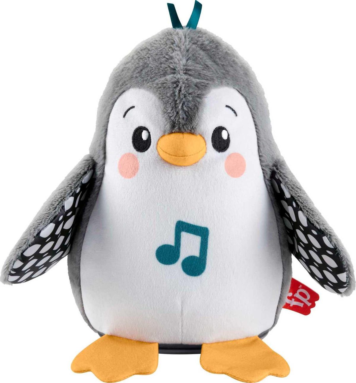 Wobble & Flap Penguin: Musical Tummy Time Buddy for Newborns
