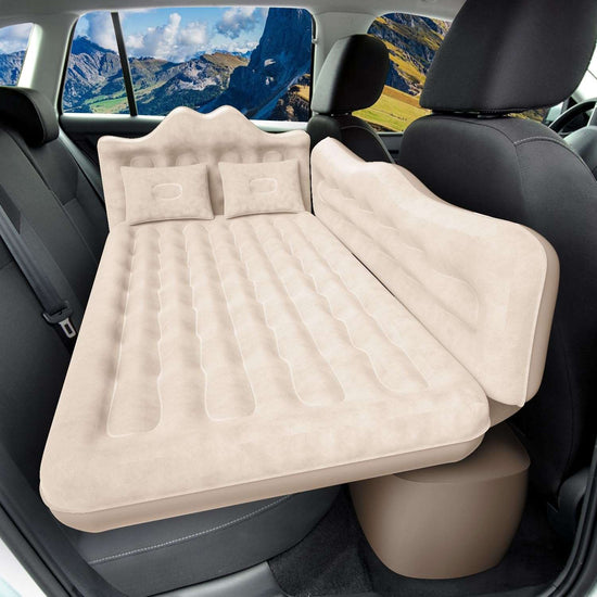 Thicken Backseat SUV/Car/Truck Air Mattress Air Bed Inflatable SUV Truck Mattress -30.31'' Width/Grey