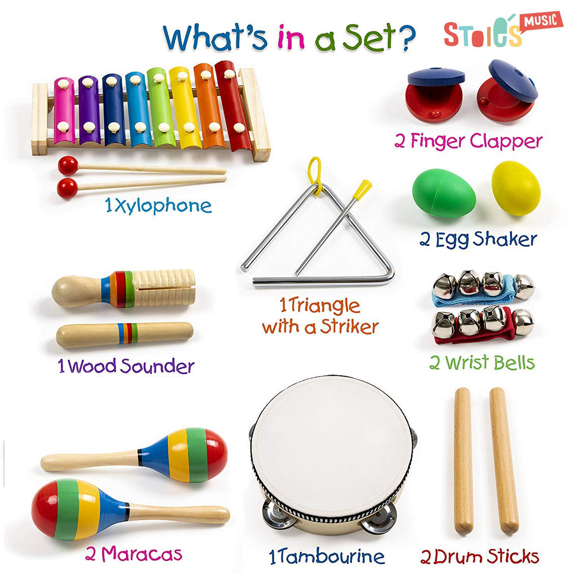 Ultimate Wooden Musical Set