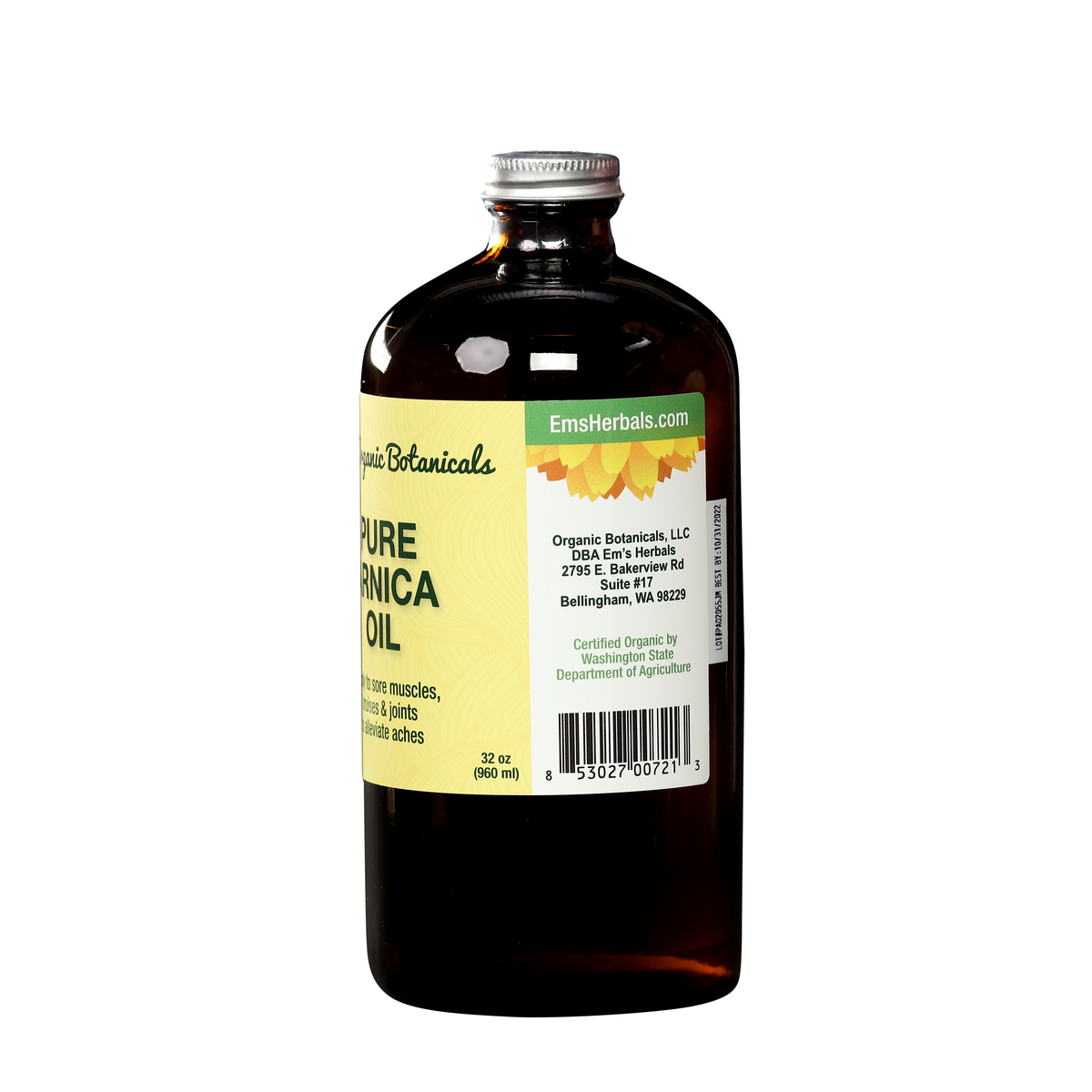Pure Arnica Infused Oil