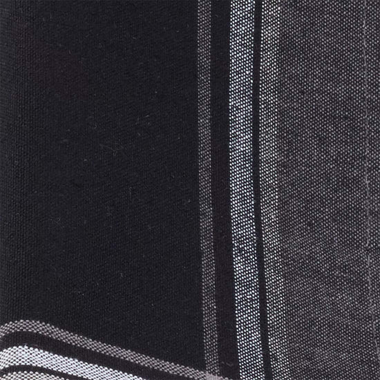 Contemporary Stripe Border Design Cotton Tablecloth