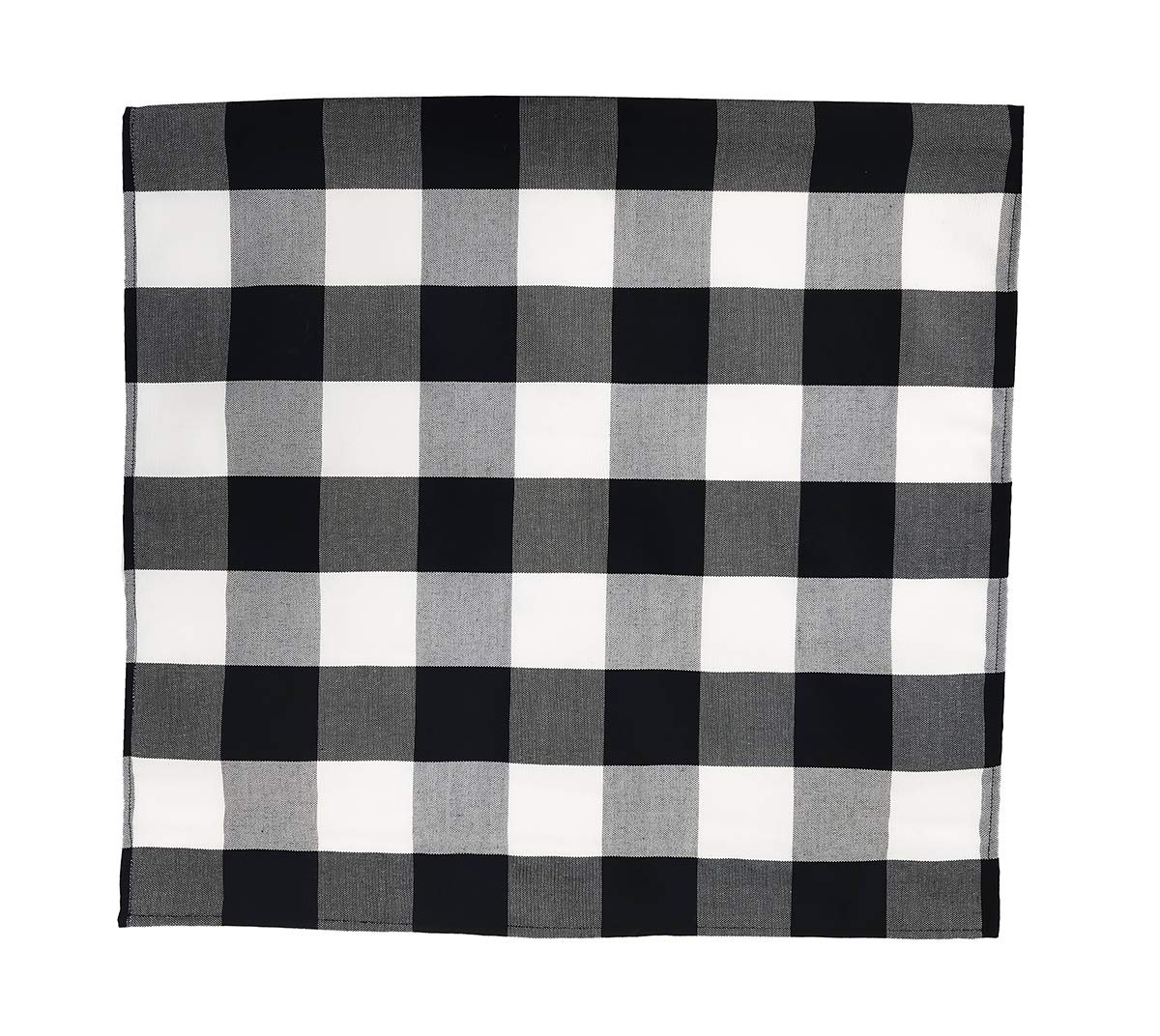 Buffalo Check Design Cloth Napkins 18" W x 18" L, Set of 4 — decorative tabletop piece for home entertaining decorative design
