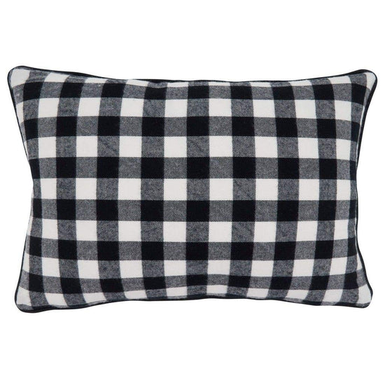 Fennco Styles Buffalo Plaid Christmas Collection Decorative Throw Pillow - Holiday Cushion for Home Décor, Couch, Living Room, Bedroom