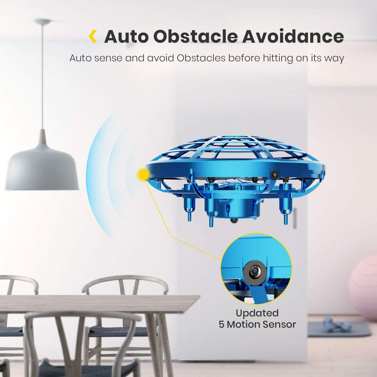 Motion Sensor Helicopter Drone