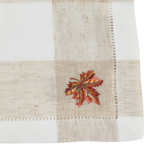 Hommage Brodé Collection Cottage Embroidery Hemstitch Border Placemats