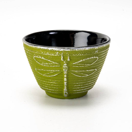 4oz Green Dragonfly Cast Iron Tea Cup (1/36)