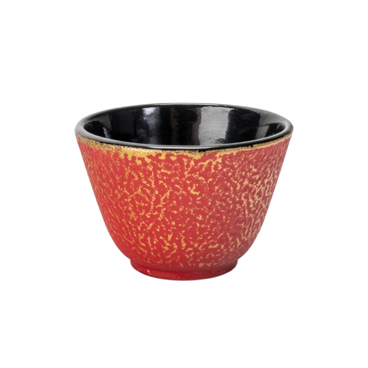 3oz Red Cast Iron Tea Cup (1/36)