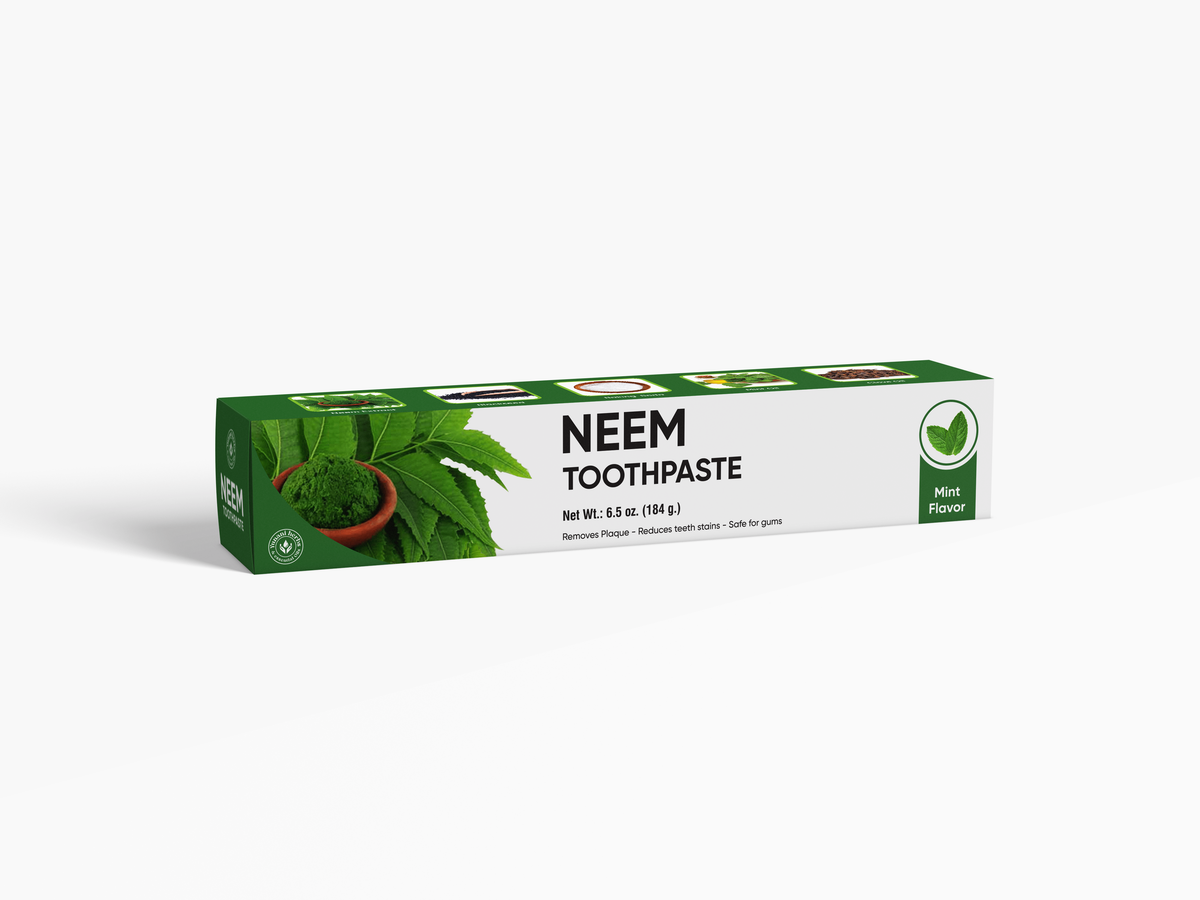Yunani Neem Toothpaste – Fluoride-Free Herbal Toothpaste for Natural Oral Health