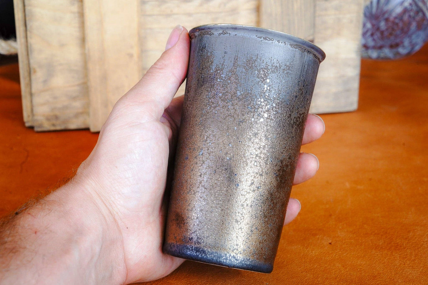 Industrial Travel Cup with Silicone Lid