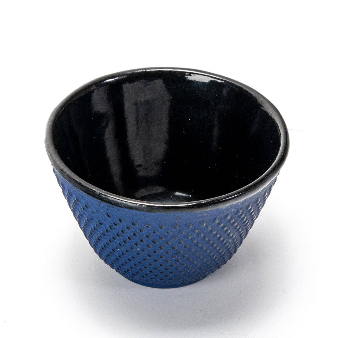4oz Navy Hobnail Cast Iron Tea Cup (1/36)