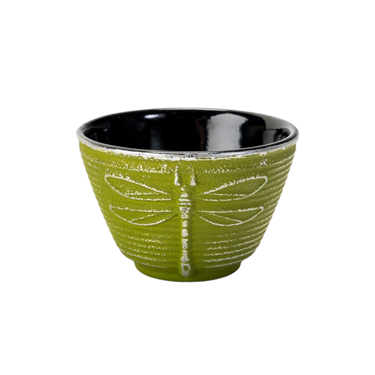 4oz Green Dragonfly Cast Iron Tea Cup (1/36)