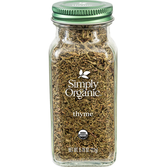 Pure, French, Thyme Leaf, Certified Organic, Kosher, 0.78 Oz
