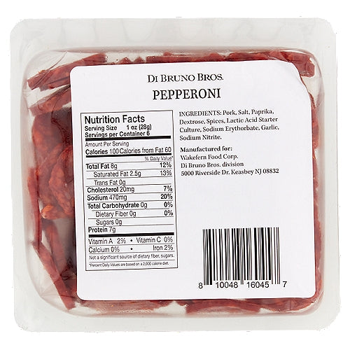 Pepperoni Coin Sliced Pack