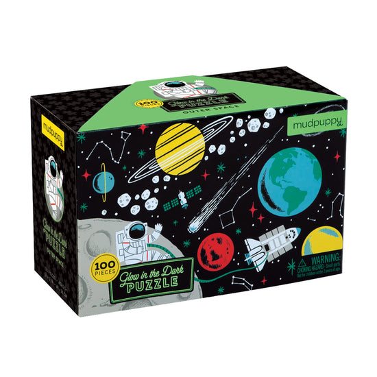 Glow-in-the-Dark Space Explorer Puzzle