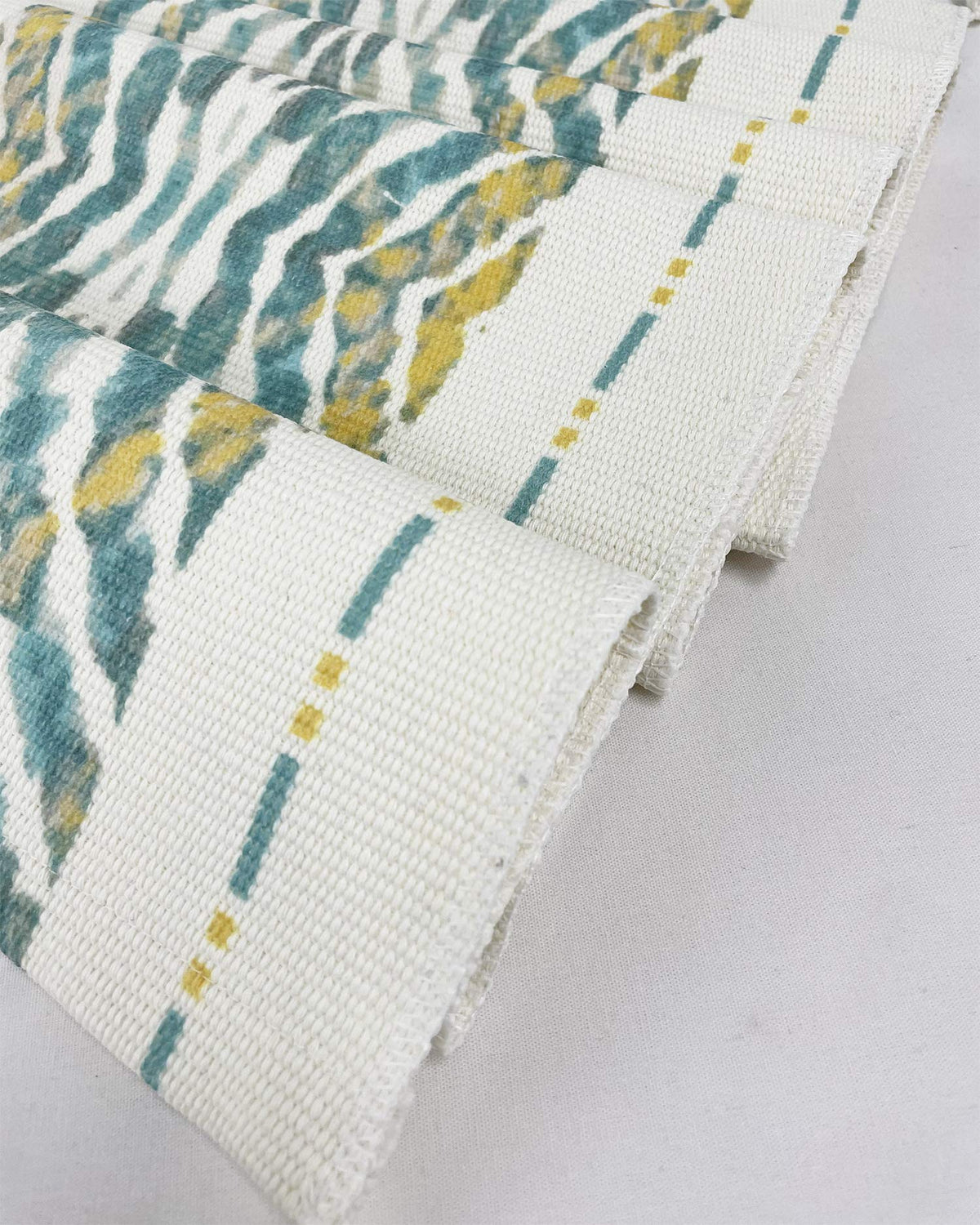 Fennco Styles Diamond Print Braided Cotton Placemats 14" W x 19" L, Set of 4