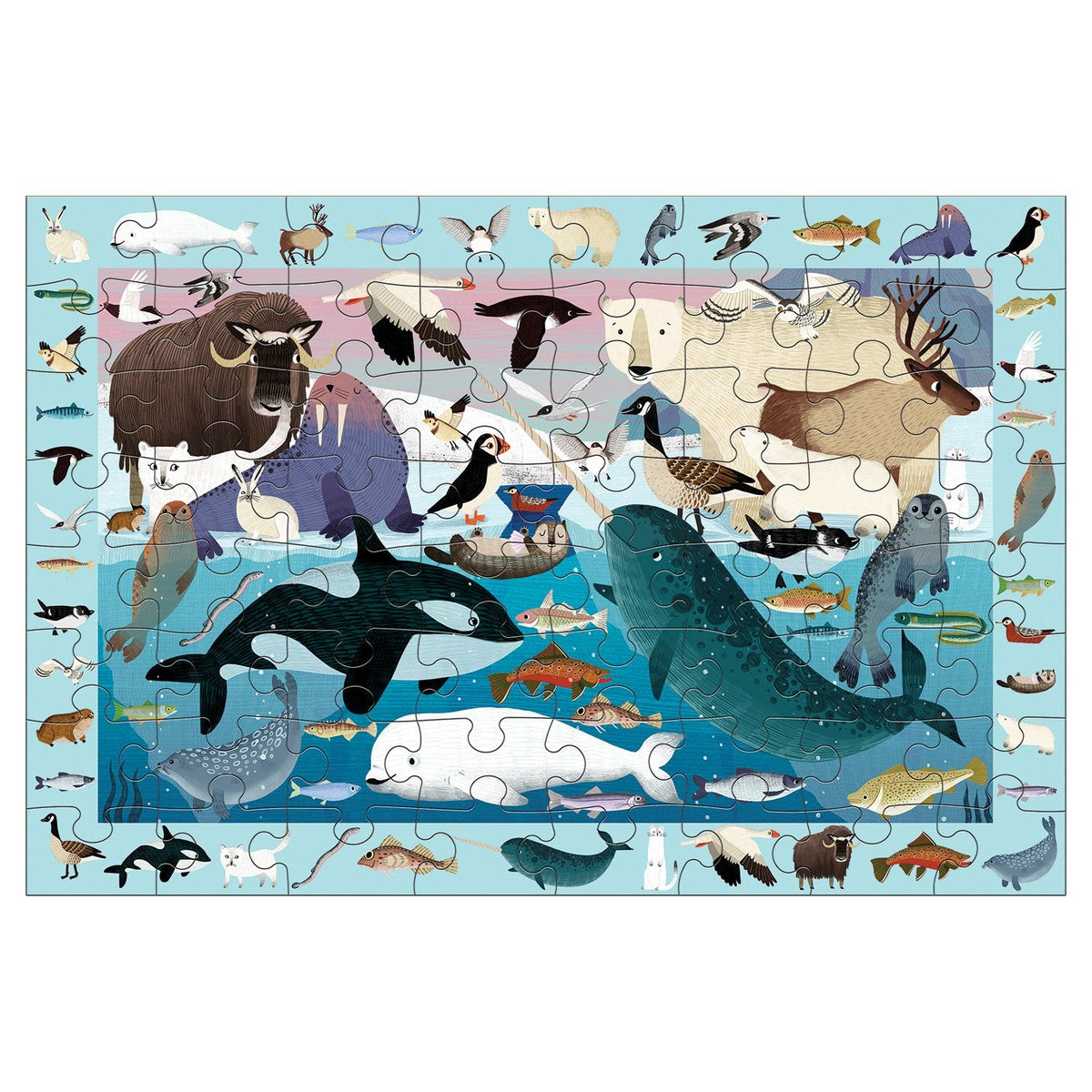 Search and Find Arctic Life Picturesque Puzzle