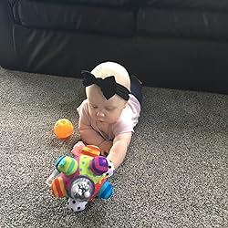 Squishy Bumpy Ball Easy-Grasp Toy for Baby's Motor Skill Fun